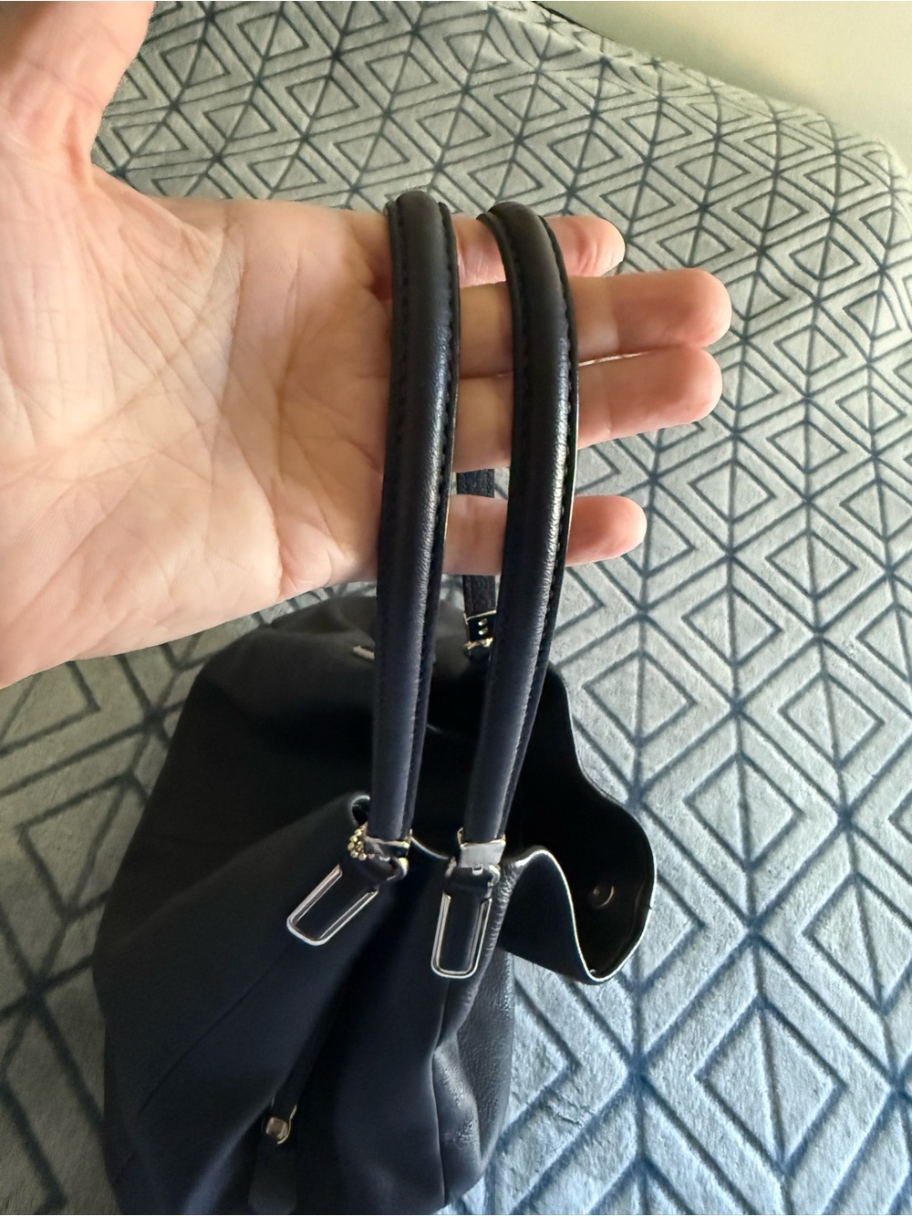 Coach Navy Phoebe Madison Bag - Picture 4 of 10